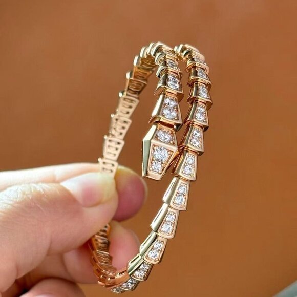 BVLGARI Snake Bracelet Diamonds - Picture 4 of 6